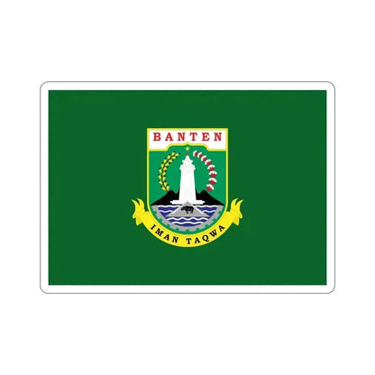 Flag of Banten Indonesia STICKER Vinyl Die-Cut Decal 4 Inch - The Sticker Space