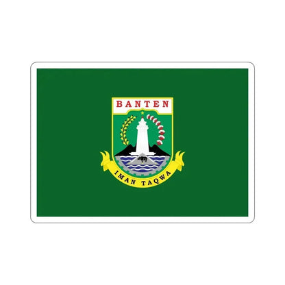 Flag of Banten Indonesia STICKER Vinyl Die-Cut Decal 5 Inch - The Sticker Space