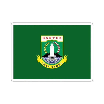 Flag of Banten Indonesia STICKER Vinyl Die-Cut Decal 6 Inch - The Sticker Space