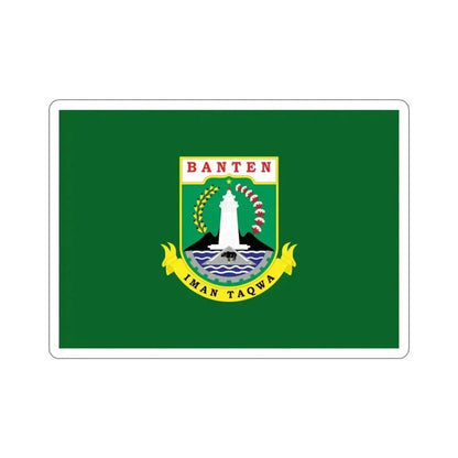 Flag of Banten Indonesia STICKER Vinyl Die-Cut Decal - The Sticker Space