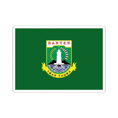 Flag of Banten Indonesia - STICKER Vinyl Kiss-Cut Decal - The Sticker Space