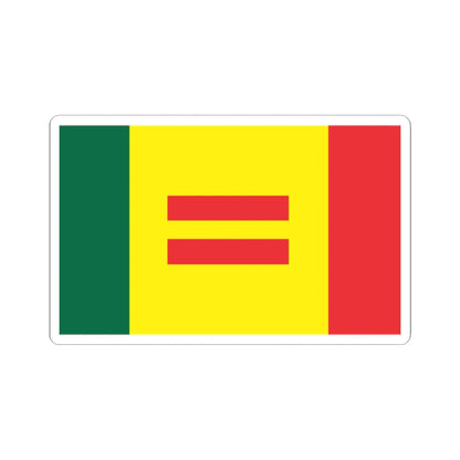 Flag of Barabri Party Pakistan (Pakistan) STICKER Vinyl Kiss-Cut Decal 2 Inch White - The Sticker Space
