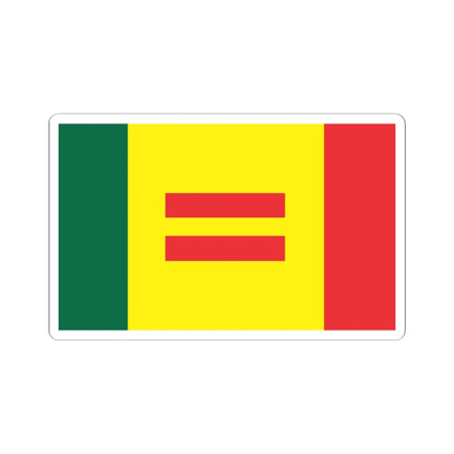 Flag of Barabri Party Pakistan (Pakistan) STICKER Vinyl Kiss-Cut Decal 6 Inch White - The Sticker Space