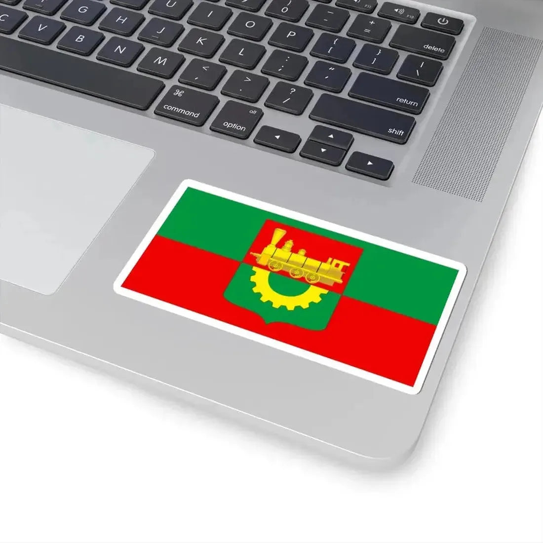 Flag of Baranavichy (Belarus) STICKER Vinyl Kiss-Cut Decal - The Sticker Space