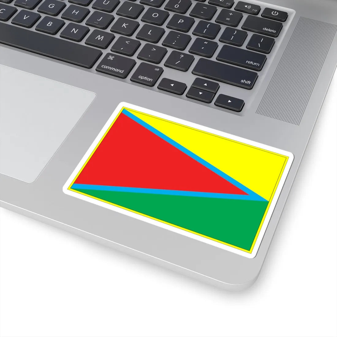 Flag of Baranivka raion (Ukraine) STICKER Vinyl Kiss-Cut Decal - The Sticker Space