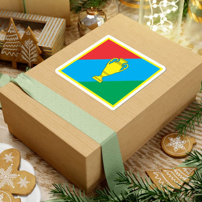 Flag of Baranivka (Ukraine) STICKER Vinyl Kiss-Cut Decal - The Sticker Space