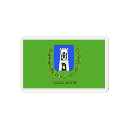 Flag of Baranya County Hungary - Die-Cut Magnet-5" x 5"-The Sticker Space