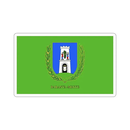 Flag of Baranya County Hungary STICKER Vinyl Die-Cut Decal 4 Inch - The Sticker Space