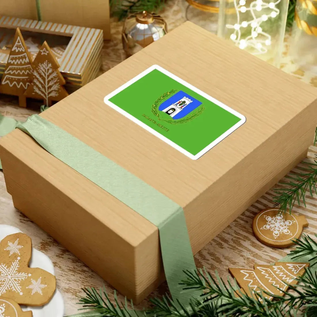 Flag of Baranya County (Hungary) STICKER Vinyl Kiss-Cut Decal - The Sticker Space