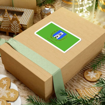 Flag of Baranya County (Hungary) STICKER Vinyl Kiss-Cut Decal - The Sticker Space