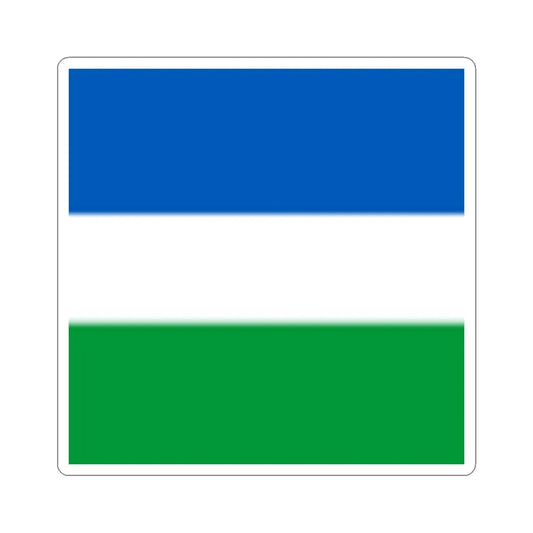 Flag of Barashi (Ukraine) STICKER Vinyl Kiss-Cut Decal 2 Inch White - The Sticker Space