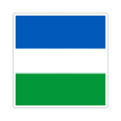 Flag of Barashi (Ukraine) STICKER Vinyl Kiss-Cut Decal 3 Inch White - The Sticker Space