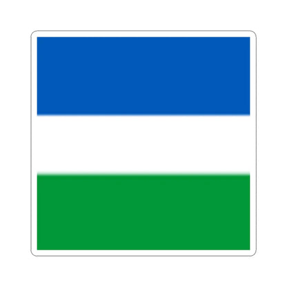 Flag of Barashi (Ukraine) STICKER Vinyl Kiss-Cut Decal 4 Inch White - The Sticker Space