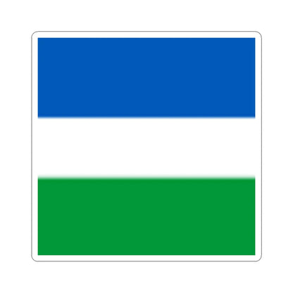 Flag of Barashi (Ukraine) STICKER Vinyl Kiss-Cut Decal 6 Inch White - The Sticker Space