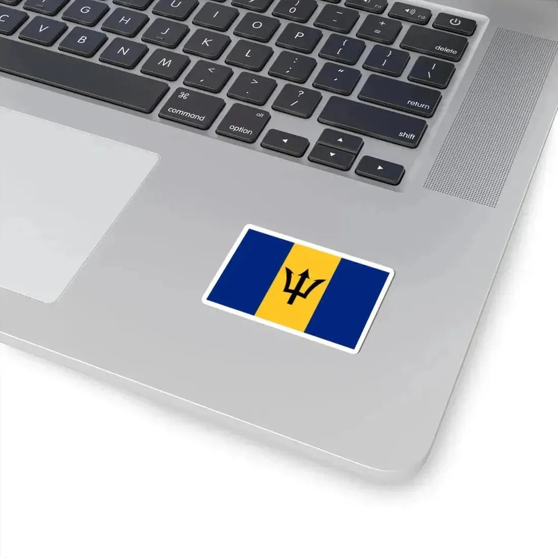 Flag of Barbados (Barbados) STICKER Vinyl Kiss-Cut Decal - The Sticker Space
