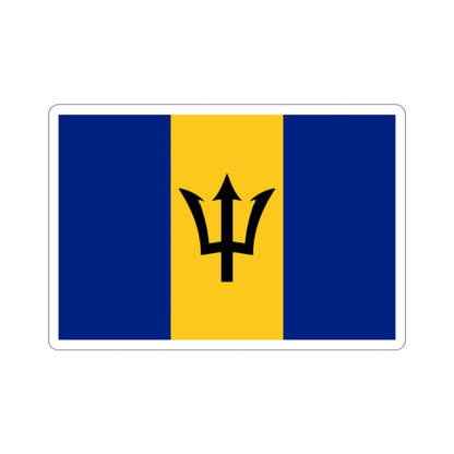 Flag of Barbados STICKER Vinyl Die-Cut Decal-2 Inch-The Sticker Space