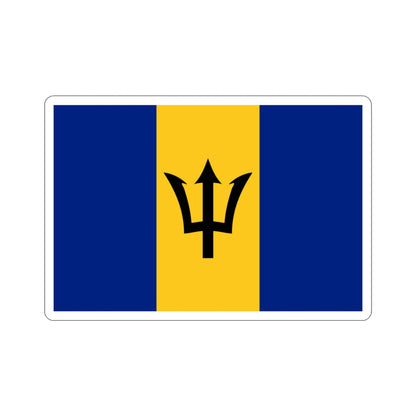 Flag of Barbados STICKER Vinyl Die-Cut Decal-3 Inch-The Sticker Space