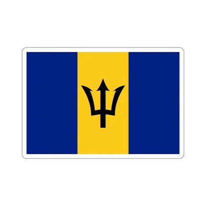 Flag of Barbados STICKER Vinyl Die-Cut Decal - The Sticker Space