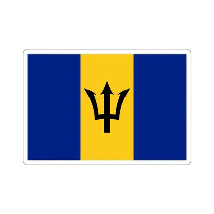 Flag of Barbados STICKER Vinyl Die-Cut Decal - The Sticker Space