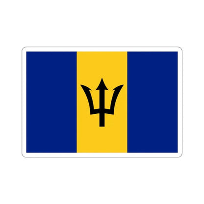 Flag of Barbados STICKER Vinyl Die-Cut Decal - The Sticker Space