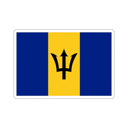 Flag of Barbados STICKER Vinyl Die-Cut Decal - The Sticker Space