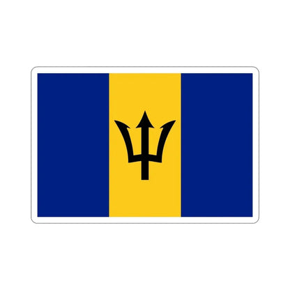 Flag of Barbados STICKER Vinyl Die-Cut Decal - The Sticker Space