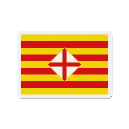 Flag of Barcelona - Refrigerator Magnet 2 Inch - The Sticker Space