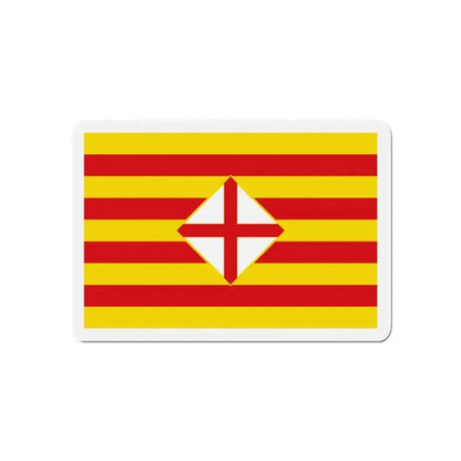 Flag of Barcelona - Refrigerator Magnet - The Sticker Space
