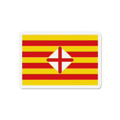 Flag of Barcelona - Refrigerator Magnet - The Sticker Space