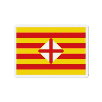 Flag of Barcelona - Refrigerator Magnet - The Sticker Space
