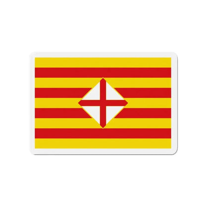 Flag of Barcelona - Refrigerator Magnet - The Sticker Space
