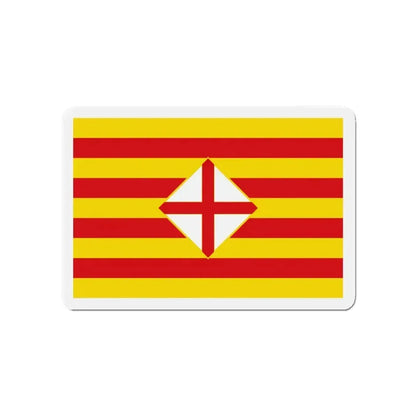 Flag of Barcelona - Refrigerator Magnet - The Sticker Space