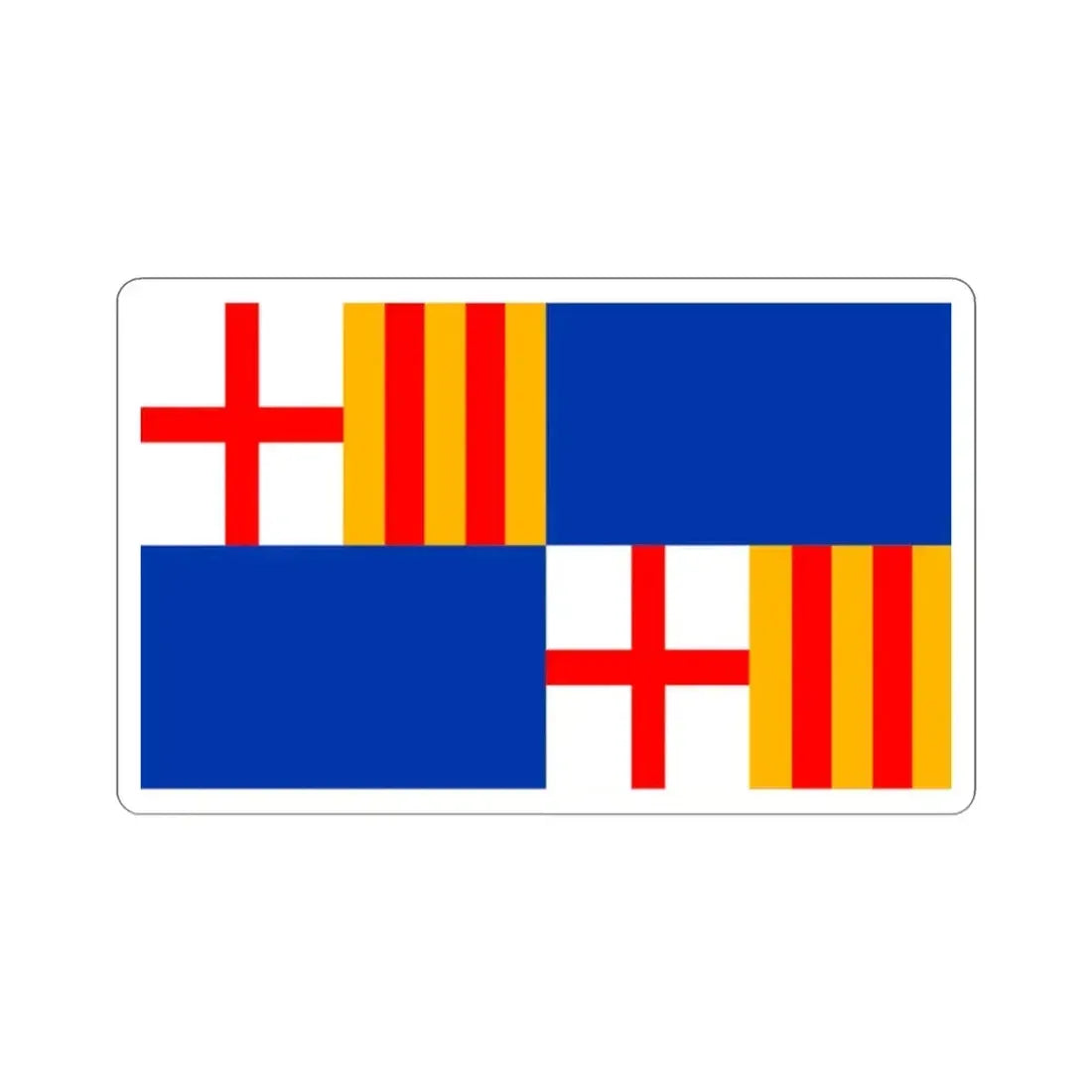 Flag of Barceloneta Puerto Rico STICKER Vinyl Die-Cut Decal 2 Inch - The Sticker Space