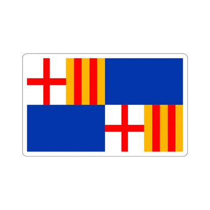 Flag of Barceloneta Puerto Rico STICKER Vinyl Die-Cut Decal 3 Inch - The Sticker Space