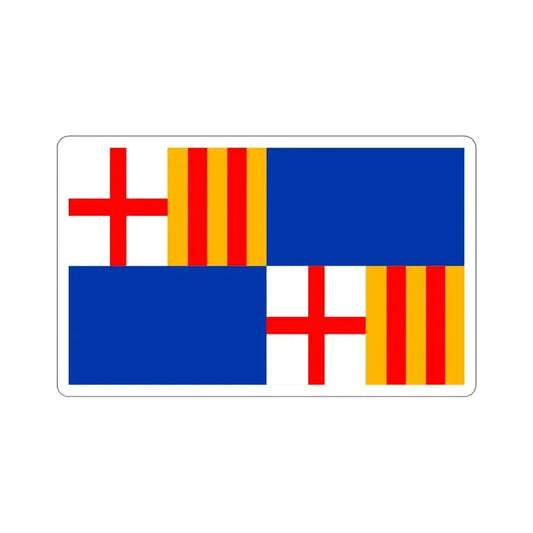 Flag of Barceloneta Puerto Rico STICKER Vinyl Die-Cut Decal 6 Inch - The Sticker Space
