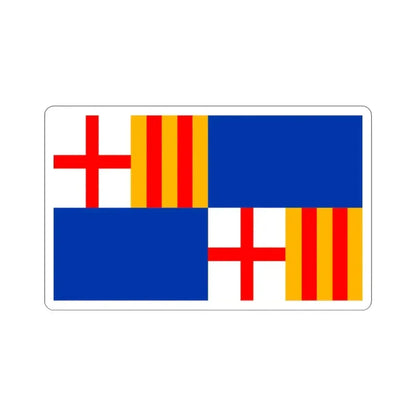 Flag of Barceloneta Puerto Rico STICKER Vinyl Die-Cut Decal - The Sticker Space