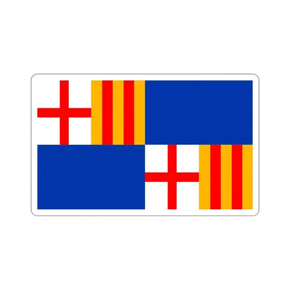 Flag of Barceloneta Puerto Rico STICKER Vinyl Die-Cut Decal - The Sticker Space