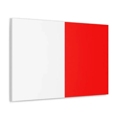 Flag of Bari Italy - Canvas Wall Art - The Sticker Space