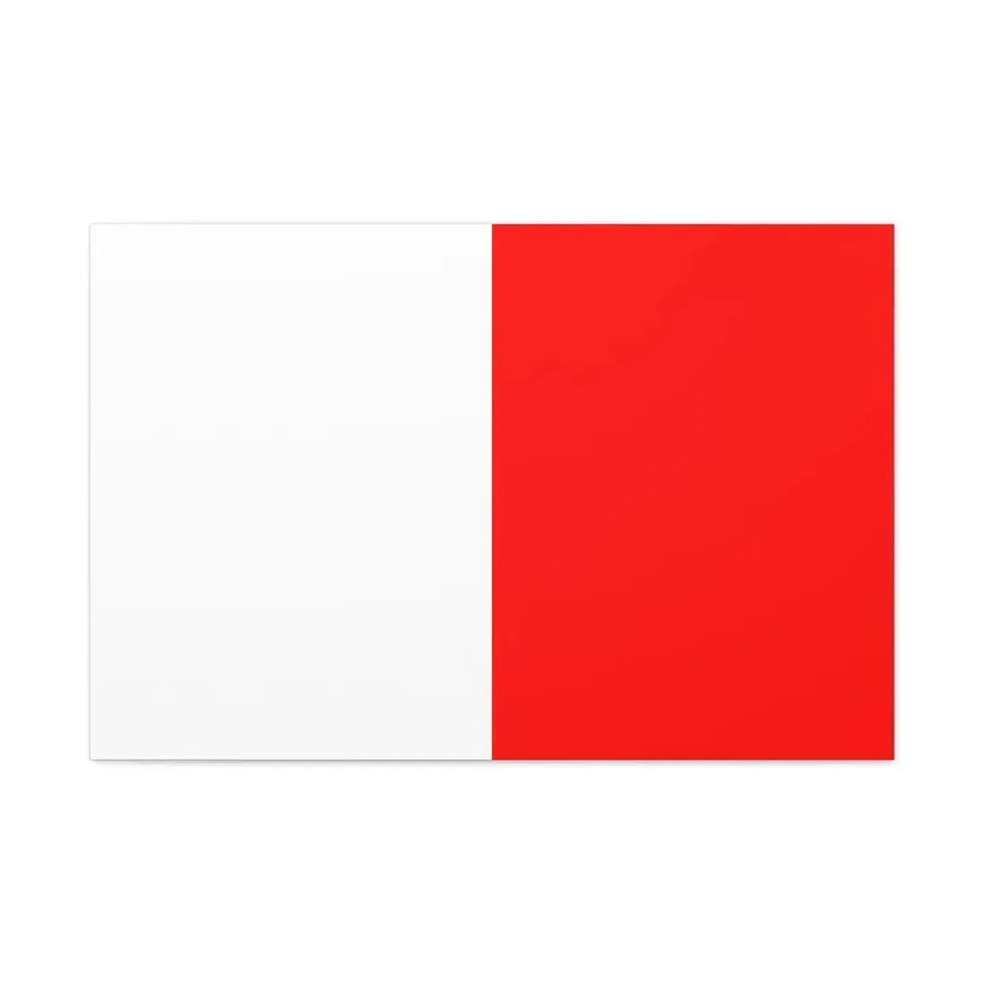 Flag of Bari Italy - Canvas Wall Art - The Sticker Space