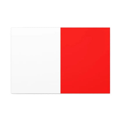 Flag of Bari Italy - Canvas Wall Art - The Sticker Space