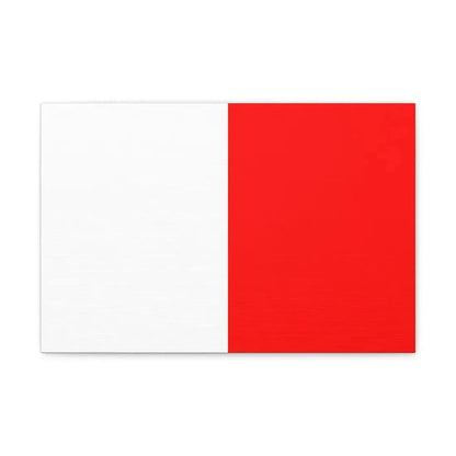 Flag of Bari Italy - Canvas Wall Art - The Sticker Space