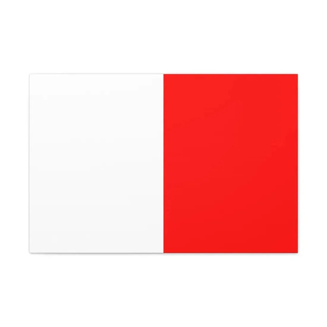 Flag of Bari Italy - Canvas Wall Art - The Sticker Space