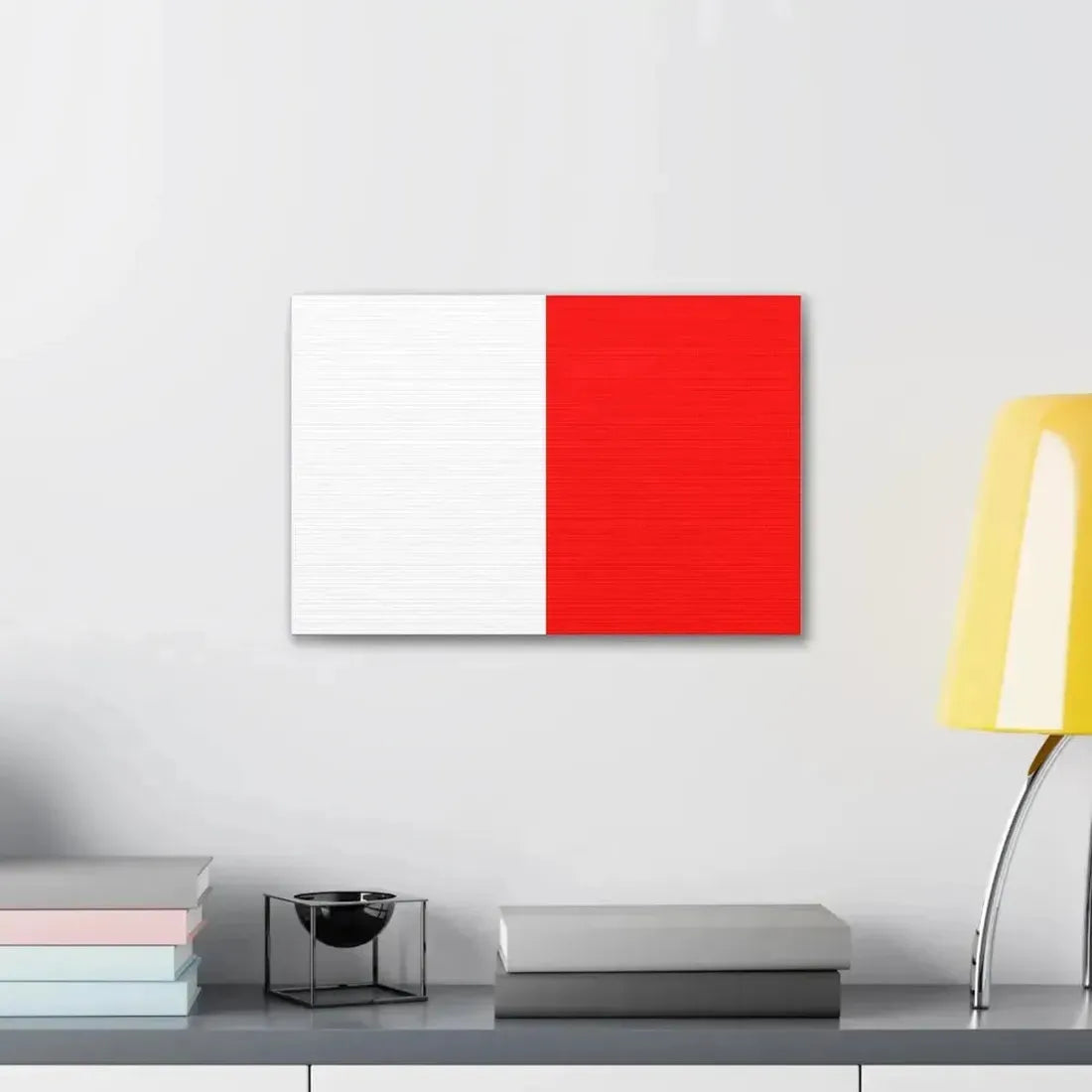 Flag of Bari Italy - Canvas Wall Art - The Sticker Space