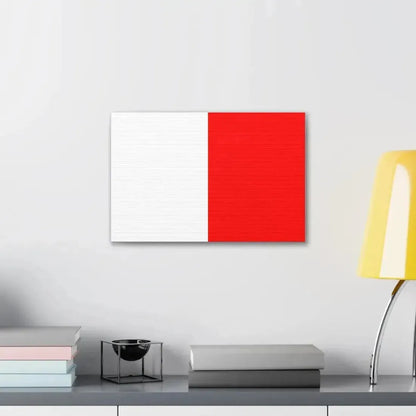 Flag of Bari Italy - Canvas Wall Art - The Sticker Space