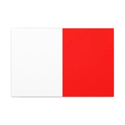 Flag of Bari Italy - Canvas Wall Art - The Sticker Space