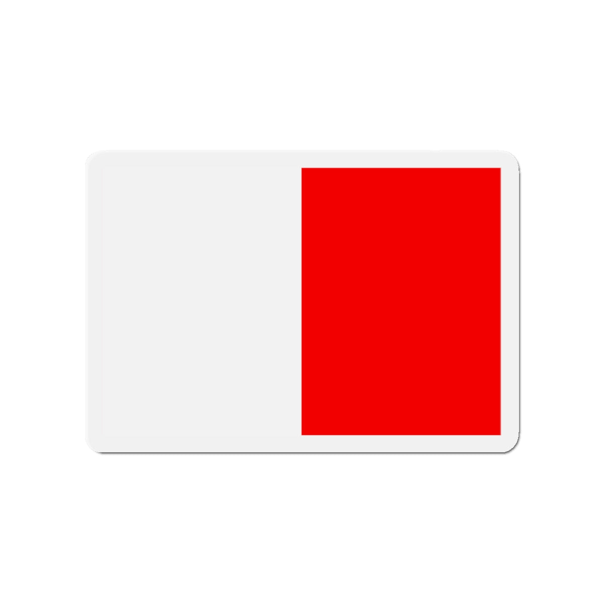 Flag of Bari Italy - Die-Cut Magnet-3" x 3"-The Sticker Space