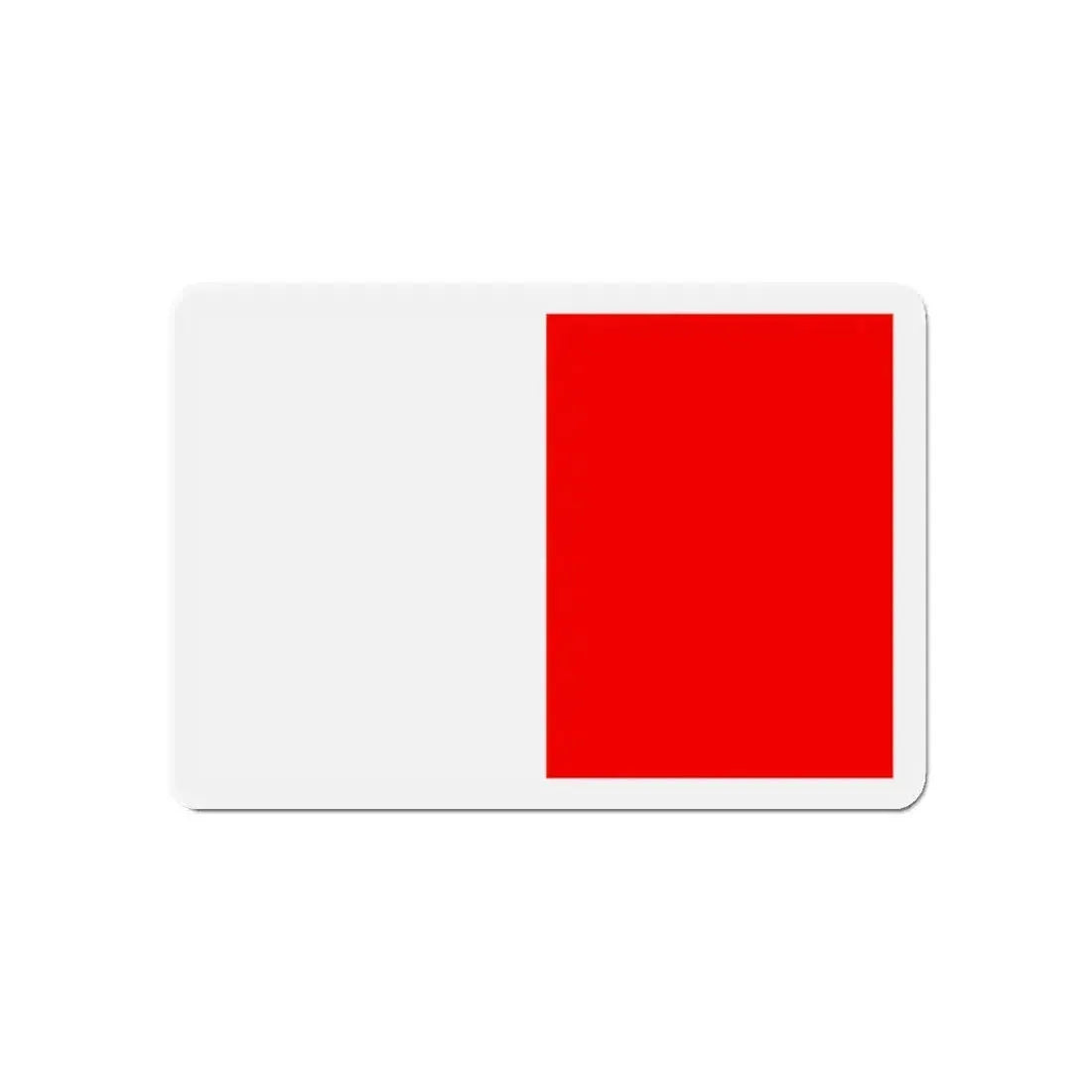Flag of Bari Italy - Refrigerator Magnet 5 Inch - The Sticker Space