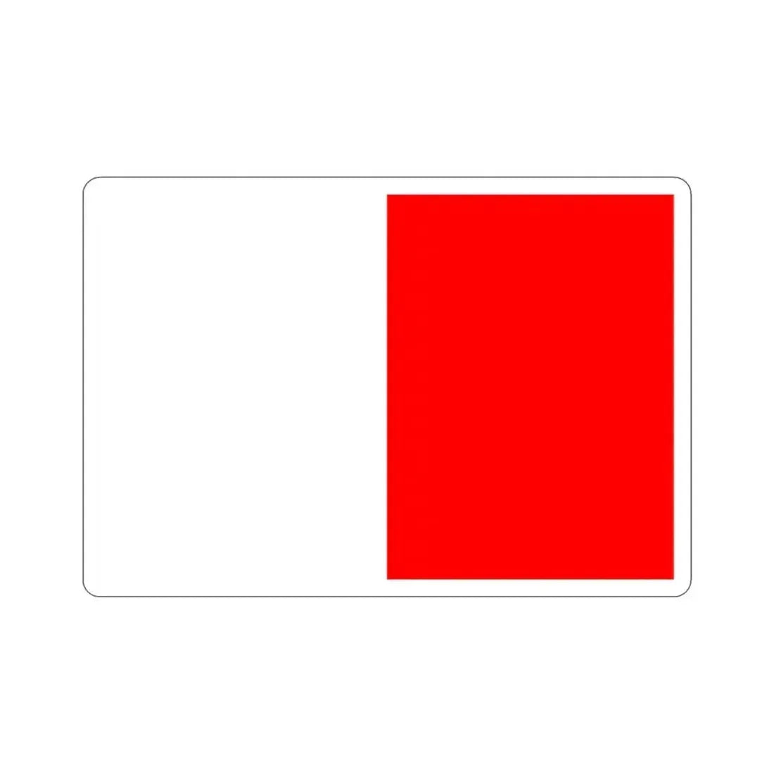 Flag of Bari Italy STICKER Vinyl Die-Cut Decal 2 Inch - The Sticker Space