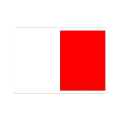 Flag of Bari Italy STICKER Vinyl Die-Cut Decal 5 Inch - The Sticker Space