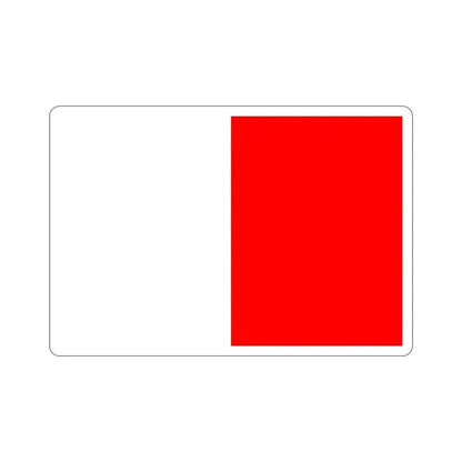 Flag of Bari Italy STICKER Vinyl Die-Cut Decal 6 Inch - The Sticker Space